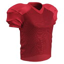 yÁzygpEJiz(Medium, Scarlet) - CHAMPRO Stretch Polyester Practise Football Jersey