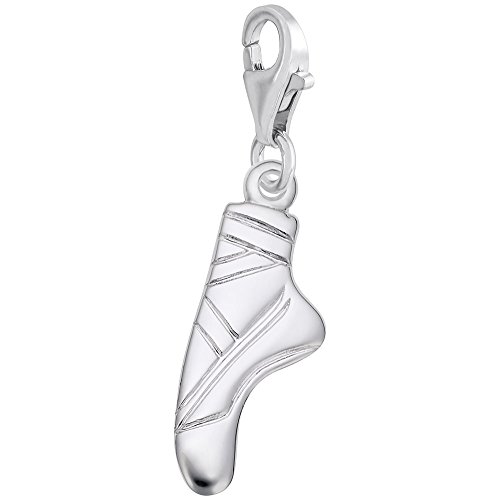 【中古】【未使用・未開封品】バレエスリッパチャームwith Lobster Claw Clasp、チャームブレスレットとネックレス用【メーカー名】【メーカー型番】【ブランド名】Rembrandt Charms チャーム 【商品説明】バレエス...