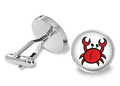 【中古】【未使用・未開封品】Red Crab Cufflinks