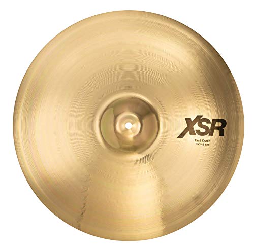 【中古】【未使用・未開封品】Sabian XSR 19" Fast Crash Cymbal, Brilliant Finish (XSR1907B)