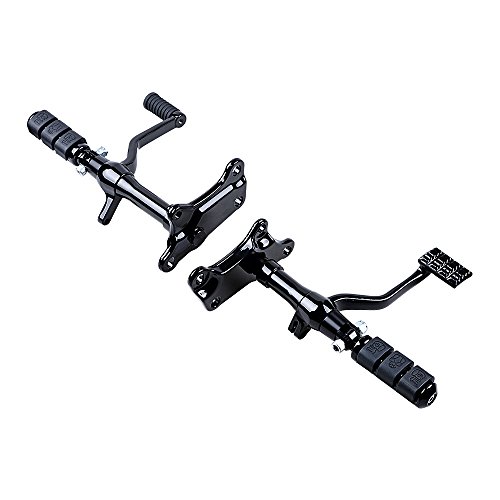樂天商城 - 【中古】【未使用・未開封品】ブラックForwardコントロール足ペグレバーリンケージキットfor Harley Sportster xl883?xl1200?1991???2003