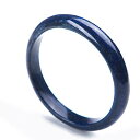 【中古】【未使用・未開封品】Natural Deep Blue Lapis Lazuli Gemstone LadyファッションBangles内側直径59?mm