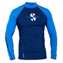 【中古】【未使用・未開封品】(Small, Aegean) - ScubaPro Men's UPF 80 T-Flex Long Sleeve Rash Gu...