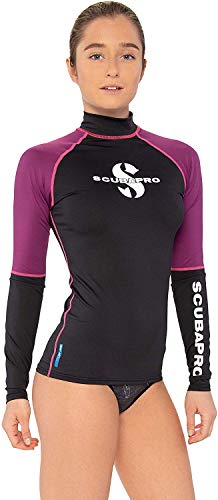 【中古】【未使用・未開封品】(Large, Jewel) - ScubaPro Women's UPF 50 Long Sleeve Rash Guard