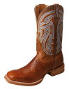 【中古】【未使用・未開封品】Twisted X Boots メンズ カラー: ブラウン