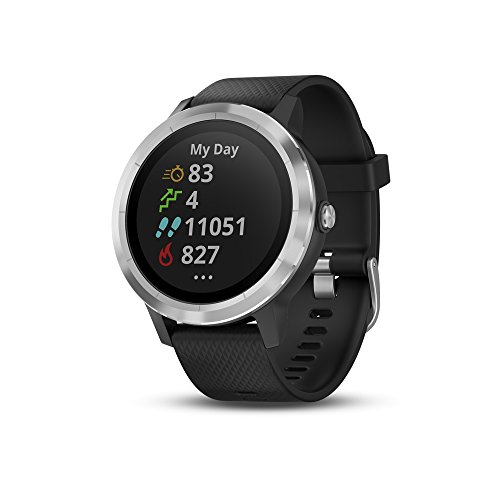 š̤ۡѡ̤ʡ[ߥ]Garmin v?voactive 3 Music, GPS Smartwatch with Music Storage and Built-in Sports Apps[¹͢] (ɸ/Standard, Black with S