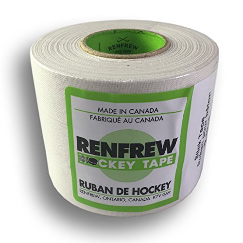 Renfrew Scapaテープ、布Hockeyテープ3?- Pack , 1?" Wide (カラー選択肢) ホワイト