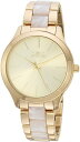 【中古】【未使用・未開封品】Invicta Women's 20496 Angel Quartz 3 Hand Gold Dial Watch