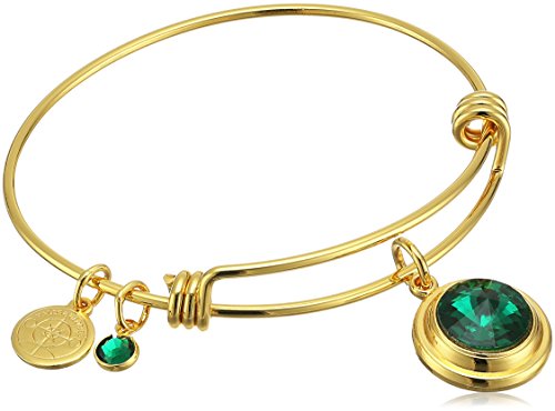 【中古】【未使用・未開封品】Halos & Glories「誕生月」クリスタルバングルブレスレット Expandable