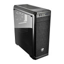【中古】【未使用・未開封品】Cougar MX330 ミッドタワーケース フルアクリル透明窓付き