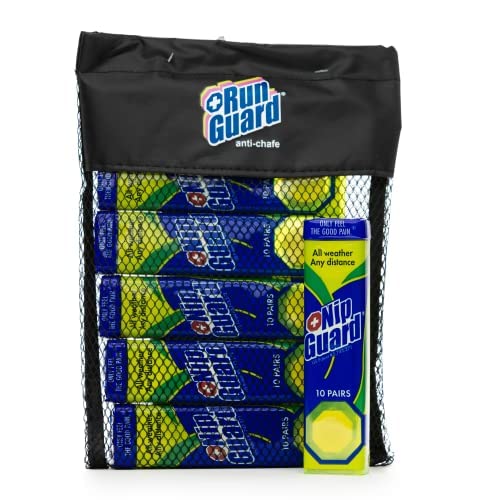 【中古】【未使用・未開封品】NipGuards 6パック (60ペア) - 1998年以来、耐久アスリートのために乳首..