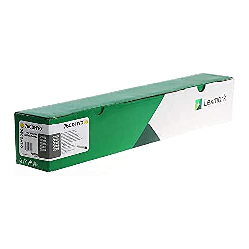 Lexmark 76C0HY0 High Yield Yellow Toner Cartridge