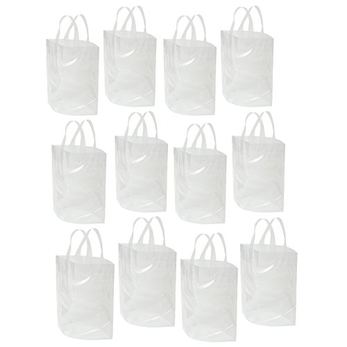 【中古】【未使用・未開封品】grinderPUNCH クリアバッグ ソフトループハンドル付き 12インチ x 12インチ x 6インチ 厚い プラスチック ショッピング ランチスタジアムトート(4.0)