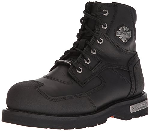 š̤ۡѡ̤ʡ[Harley-Davidson] Men's Zak 6-Inch Black Safety Toe Motorcycle Boo...