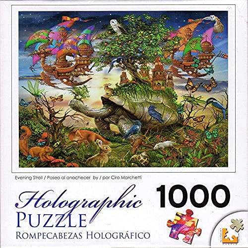 樂天商城 - 【中古】【未使用・未開封品】Evening Stroll Holographic 1000 pc Puzzle by Artist Ciro Marchetti