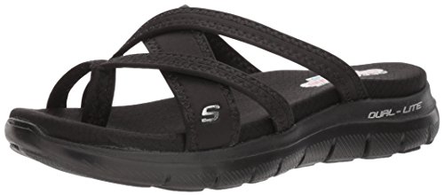 【中古】【未使用・未開封品】Skechers レディース Flex Appeal 2.0-Start Up スポーツサンダル US サイズ: 9 カラー: ブラック 1