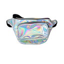 【中古】【未使用・未開封品】ebtoysウエストバッグカジュアルバッグレディースShiny Holographic Fanny Pack Bum Bag & #...
