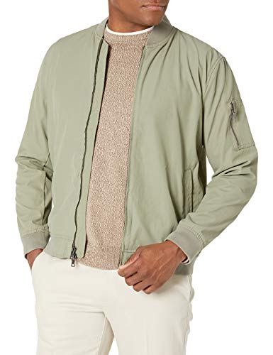 【中古】【未使用・未開封品】AG Adriano Goldschmied メンズ チェイス長袖ボンバージャケット US サイズ: Medium カラー: グリーン