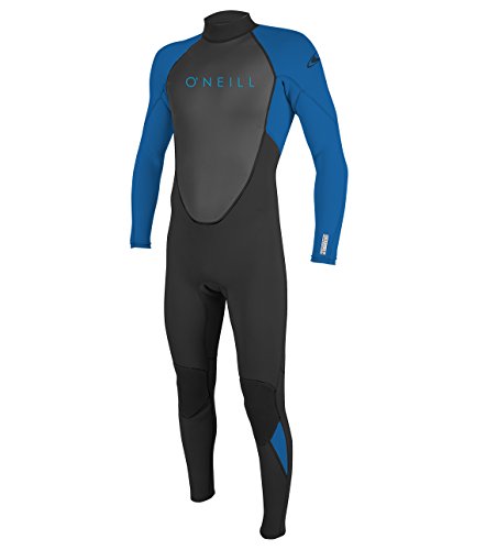 【中古】【未使用・未開封品】O'Neill Youth Reactor-2 3/2mm Back Zip Full Wetsuit (Black/Ocean, 10)