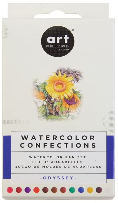 Prima Marketing Confections Odyssey 水彩コレクション 12個 (1パック)