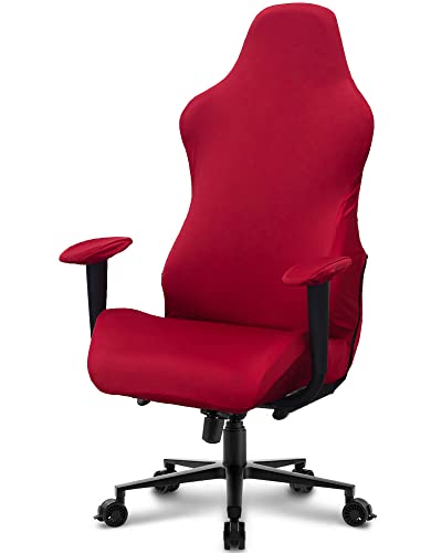 【中古】【未使用 未開封品】(Black) - Deisy Dee Slipcovers Cloth Stretch Polyester Chair Cover for Reclining Racing Gaming Chair (Only Chair Covers) (black)