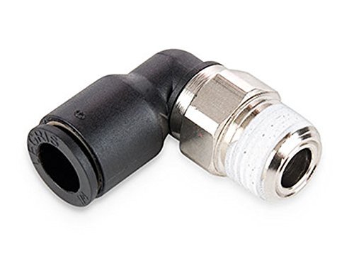 乐天商城 - 【中古】【未使用・未開封品】Parker W369PLP-6-4R-pk5 Composite Push-to-Connect Fitting, Tube to Pipe, Push-to-Connect and NPT 90 Degree Elbow, 3/8