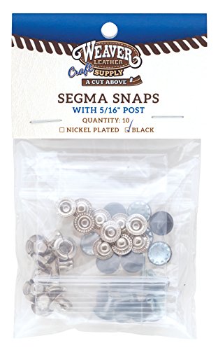 【中古】【未使用・未開封品】Weaver Leather #2205 Segma スナップサドルアクセサリー (10個パック)