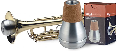 yÁzygpEJizStagg MTR-P3A Compact Practice Mute for Trumpet