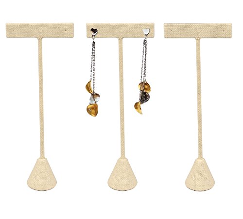 【中古】【未使用・未開封品】イヤリングTスタンド表示、T形状ホルダーのトレードショー、ホームビジネ..