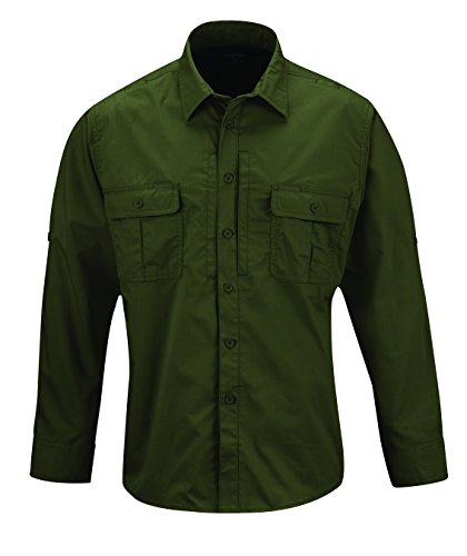 【中古】【未使用・未開封品】Propper メンズ キネティック長袖シャツ 3X-Large グリーン