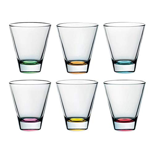 【中古】【未使用・未開封品】Barski European Glass - Double Old Fashioned Tumbler Glasses - Uniqu..