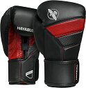 【中古】【未使用・未開封品】Hayabusa T3ボクシンググローブ(男女兼用) - ブラック/レッド, 14oz