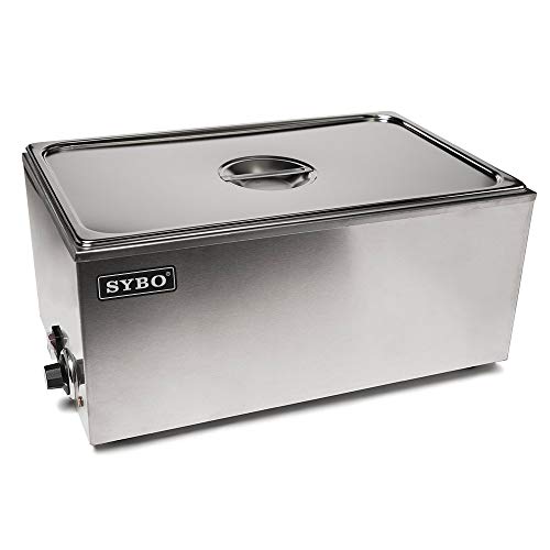 SYBO ZCK Bain Marie フードウォーマー (1 Section) シルバー ZCK165A-1