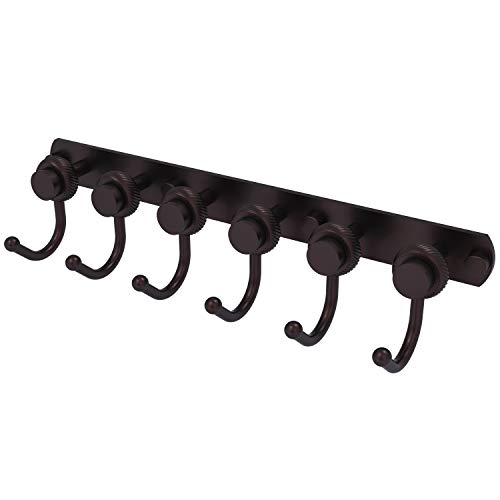 š̤ۡѡ̤ʡMercury Collection 6 Position Tie and Belt Rack with Twisted Accent - 920T-6-ABZ