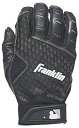 【中古】【未使用・未開封品】Franklin 2nd-skinz バッティンググローブ YOUTH BLACK/BLACK Size-M