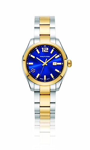 【中古】【未使用・未開封品】Philip Stein Women 's ' Traveler ' Swiss Quartz andステンレススチールCasual Watch , Color : Two Tone ( Model : 91tg-cblmop-sstg )