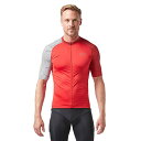 【中古】【未使用・未開封品】GORE Wear C5メンズサイクリングショートスリーブジャージ、L、レッド/ホワイト