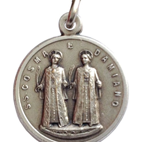 【中古】【未使用・未開封品】I G J Medal of Saints Cosmas and Damian - 医師外科医、薬剤師、歯医の..