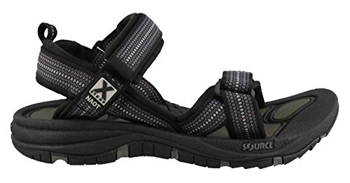 【中古】【未使用・未開封品】NAOT Harbor メンズ ソース、カラー:チェスブラック、サイズ:47 (38505-X..