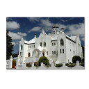 yÁzygpEJizTrademark Fine Art White Church 100 ҁF Robert Harding Picture Library, 16x24C` LoXEH[A[g