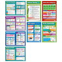 【中古】【未使用・未開封品】ビジネス意思決定8のセット、学生、ラミネート光沢紙ポスター壁|ビジネスグラフMeasuring 33?