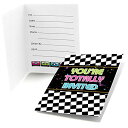 【中古】【未使用・未開封品】80のレトロ???Fill In Totally 1980s Party Invitations ( 8?Count )(2)