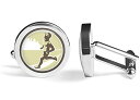 【中古】【未使用・未開封品】マラソンランナーCufflinks???Running Cuff Links (Angled Edition)