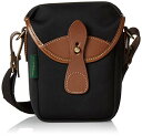 【中古】【未使用・未開封品】Billingham 72 スモールカメラバッグ (ブラックキャンバス/タンレザー)