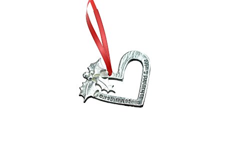 【中古】【未使用・未開封品】Our 9thクリスマス夫&妻として???9年結婚記念日クリスマスツリーオーナメント