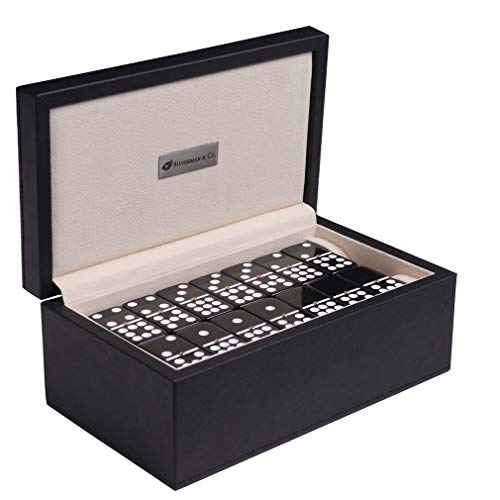 【中古】【未使用・未開封品】Silverman & Co. ダブル 9 ラージ ブラック ドミノセット - ブラック ケース【メーカー名】【メーカー型番】【ブランド名】Silverman & Co. ドミノ, アナログゲーム, ゲーム, おもちゃ_2column, 2189602051 game, New Year, Toys - AmazonGlobal free shipping, ゲーム 【商品説明】Silverman & Co. ダブル 9 ラージ ブラック ドミノセット - ブラック ケース【注意】こちらは輸入品となります。当店では初期不良に限り、商品到着から7日間は返品を 受付けております。こちらは当店海外ショップで一般の方から買取した未使用・未開封品です。買取した為、中古扱いとしております。他モールとの併売品の為、完売の際はご連絡致しますのでご了承ください。ご注文からお届けまで1、ご注文⇒ご注文は24時間受け付けております。2、注文確認⇒ご注文後、当店から注文確認メールを送信します。3、当店海外倉庫から当店日本倉庫を経由しお届けしますので10〜30営業日程度でのお届けとなります。4、入金確認⇒前払い決済をご選択の場合、ご入金確認後、配送手配を致します。5、出荷⇒配送準備が整い次第、出荷致します。配送業者、追跡番号等の詳細をメール送信致します。6、到着⇒出荷後、1〜3日後に商品が到着します。　※離島、北海道、九州、沖縄は遅れる場合がございます。予めご了承下さい。お電話でのお問合せは少人数で運営の為受け付けておりませんので、メールにてお問合せお願い致します。営業時間　月〜金　10:00〜17:00お客様都合によるご注文後のキャンセル・返品はお受けしておりませんのでご了承下さい。