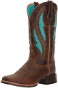 【中古】【未使用・未開封品】Ariat Women's Venttek Ultra Western Boot, Distressed Brown/Silly B...