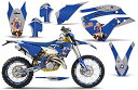 【中古】【未使用・未開封品】AMR Racing MX ダートバイク グラフィックキット ステッカー デカール Husaberg TE 125 300 2011...