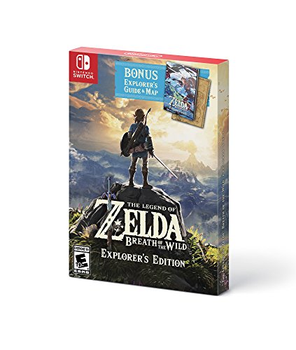【中古】【未使用・未開封品】Legend of Zelda: Breath of the Wild - Explorer's Edition (輸入版:北米) - Switch