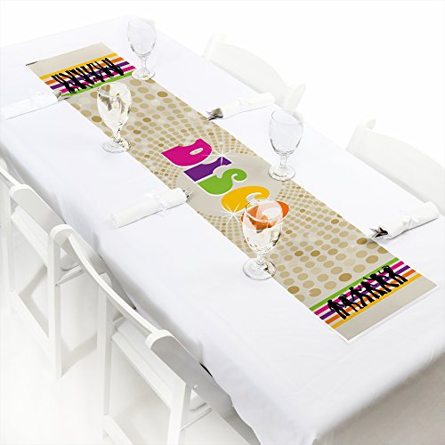 š̤ۡѡ̤ʡ70's Disco - Petite 1970's Disco Fever Party Table Runner - 30cm x 150cm